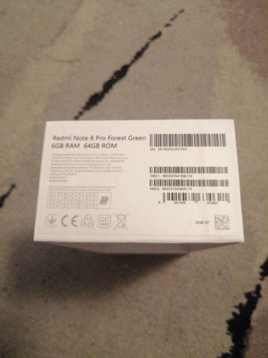 Smartfon Xaomi Redmi Note 8 PRO. Igła.