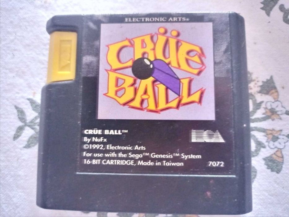 Crue Ball Sega Genesis