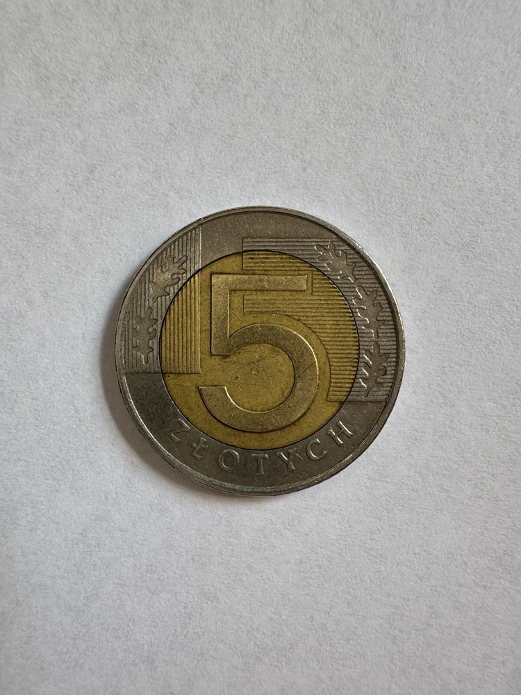 moneta 5 zł 1994 rok | destrukt kolekcjonerska