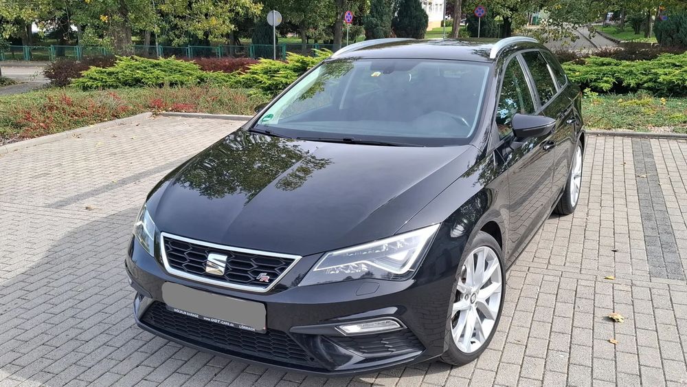 Seat Leon 125 KM, FR, Full LEDY, NAVI, serwis, 100% BEZWYPADKOWY, ALUSY 18"