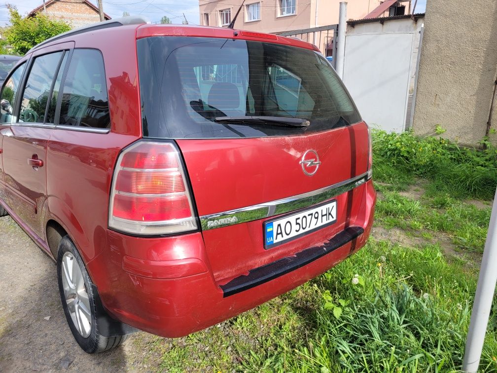 Opel Zafira B 1.6 газ бенз