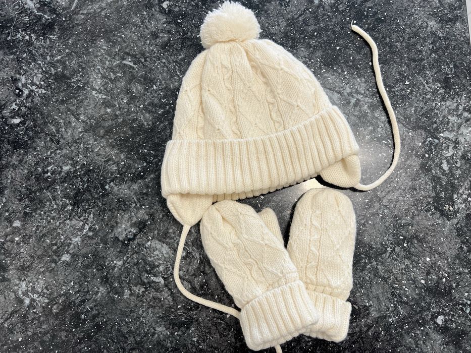 Шапка дитяча. Дитяча шапка. Шапка і рукавички. Комплект дитячий. Шапка