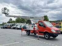 Mercedes-Benz Sprinter  Podnośnik Koszowy 22m RUTHMANN TB 220 Zwyżka UDT (Palfinger Wumag GSR)