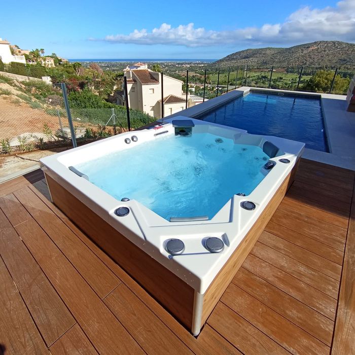 Spa ogrodowe jakuzi OKA 3 Hanscraft 5-osobowe UV+ ozonator Bluetooth