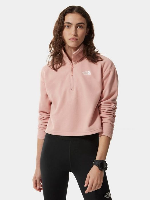 Оригінальна фліска the north face в красивому пудровому кольорі