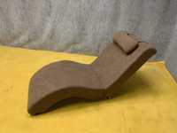 Відпочинковий шезлонг крісло релакс коричневий