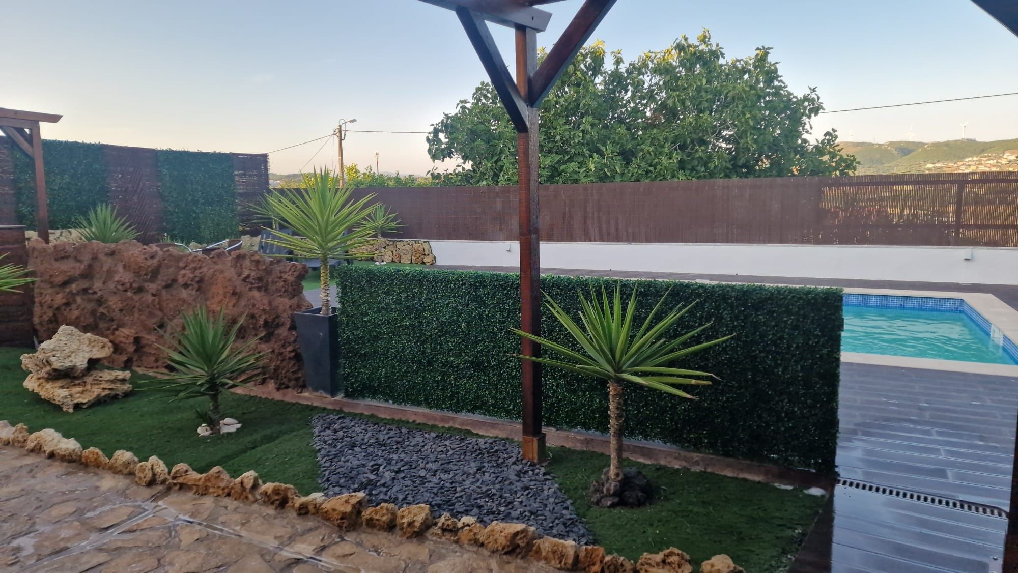Espaço exterior para eventos