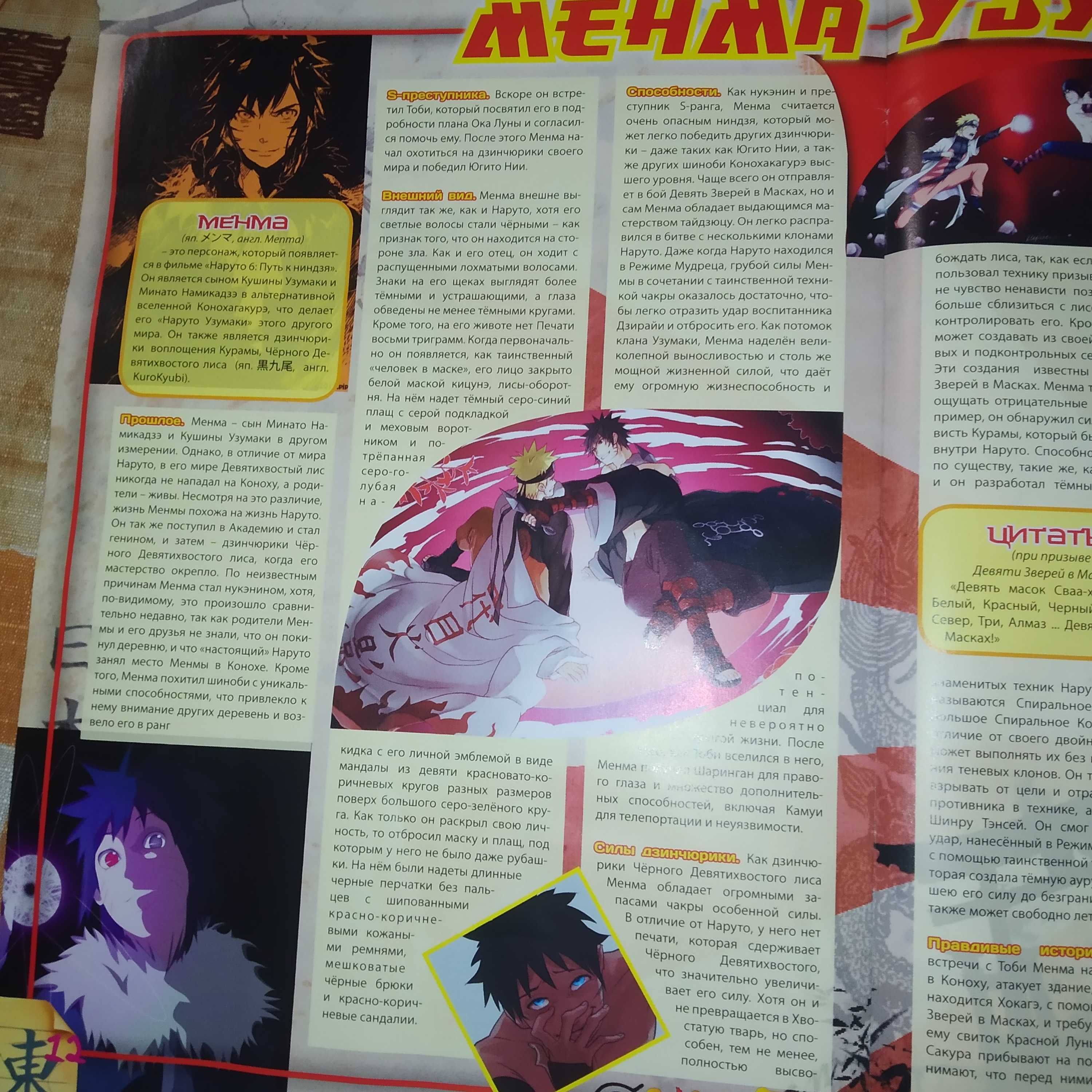 Журнал по Naruto