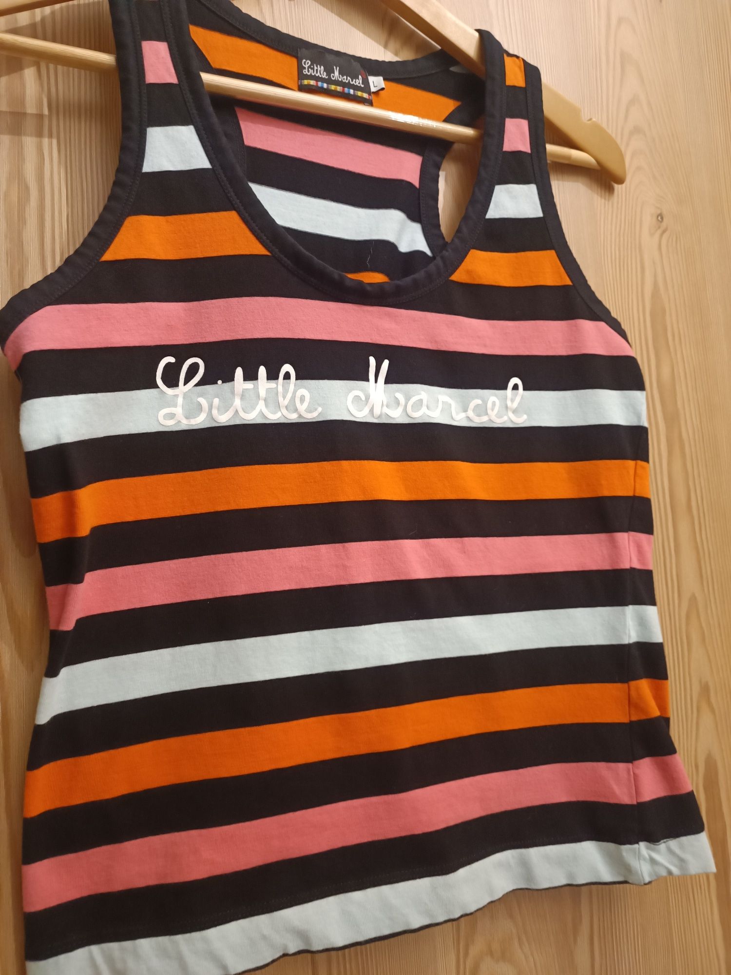Kolorowy top paski little Marcel rozmiar L
