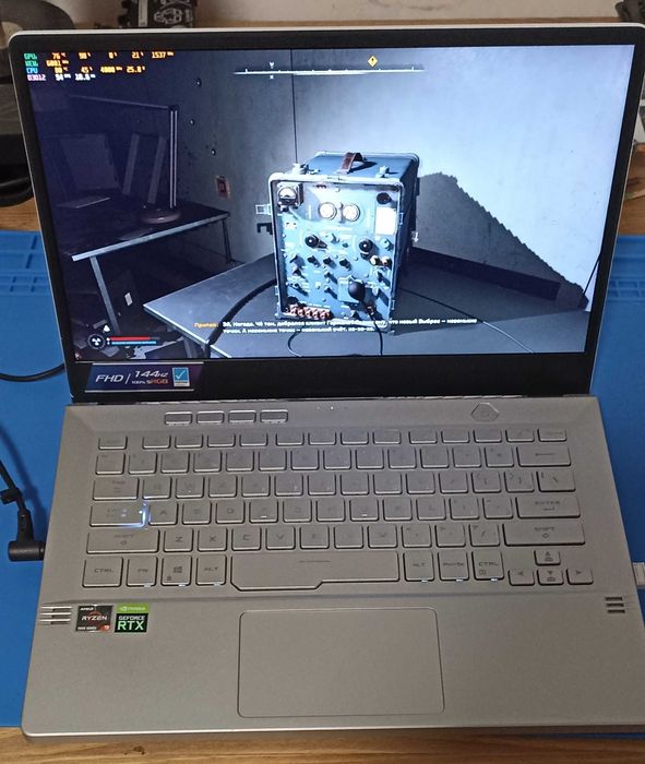 Игровой ASUS ROG Zephyrus G14 GA401QM  14^ 16/512GB RTX3060