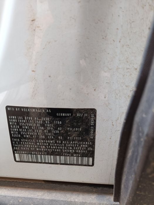 Продам авто Volkswagen ID4