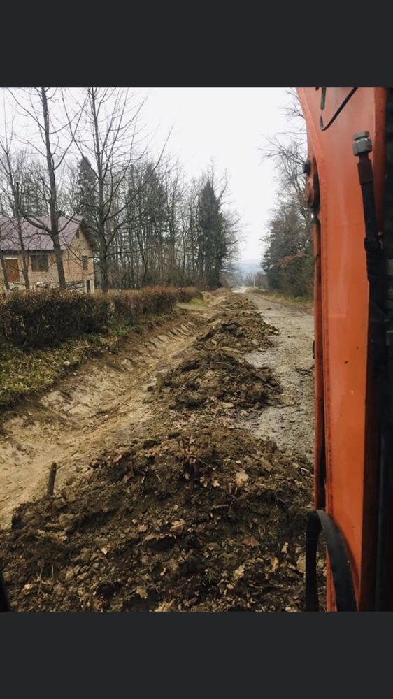 Екскаватор міні екскаватор ескаватор Послуги Пісок Щебінь Чорнозем