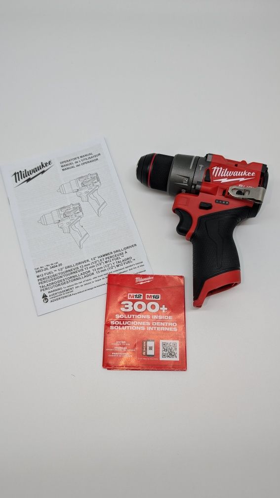 Wkrętarko wiertarka Milwaukee 12V M12 FPD2-0 M udar