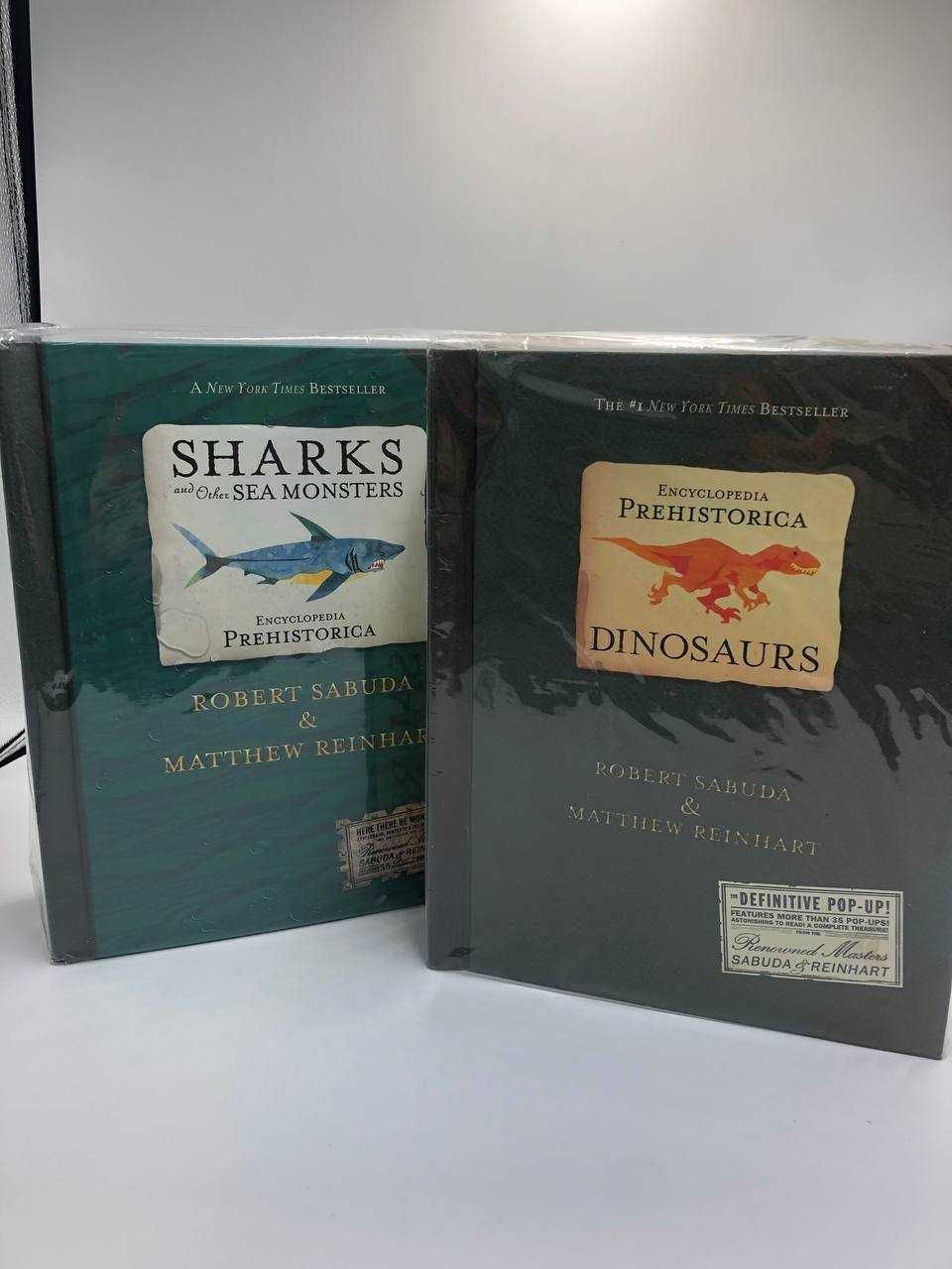 Інтерактивна книга Pop-Up: Encyclopedia Prehistorica Dinosaurs/Sharks