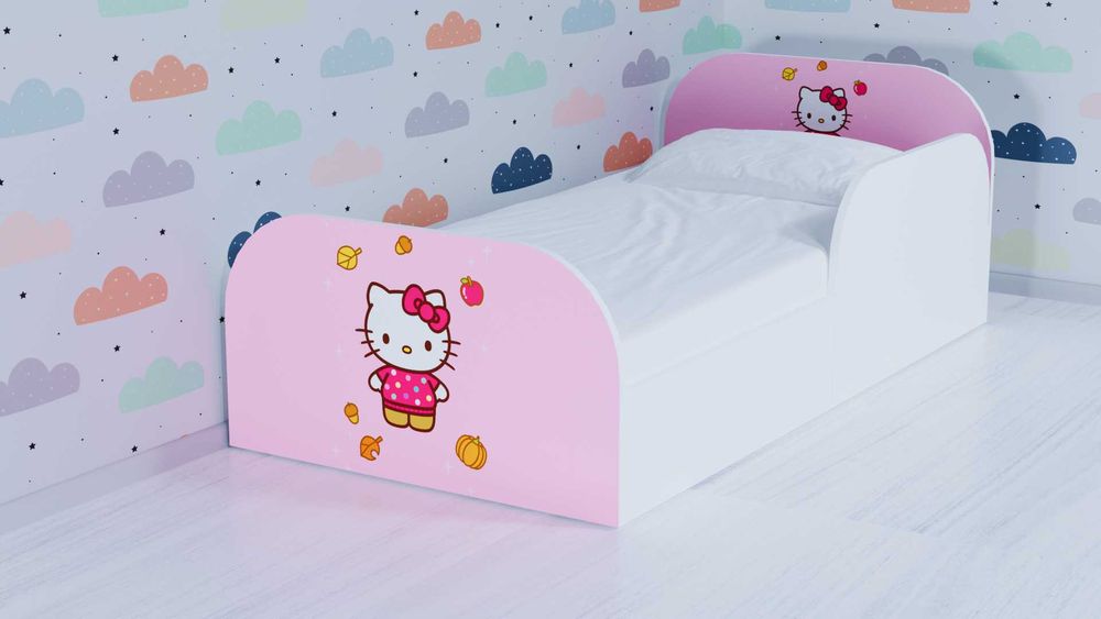 Ліжко дитяче з захисним бортиком