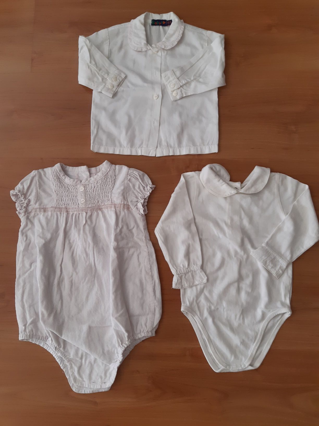 Roupas de bebé menina de 6 a 12 meses (11 peças)