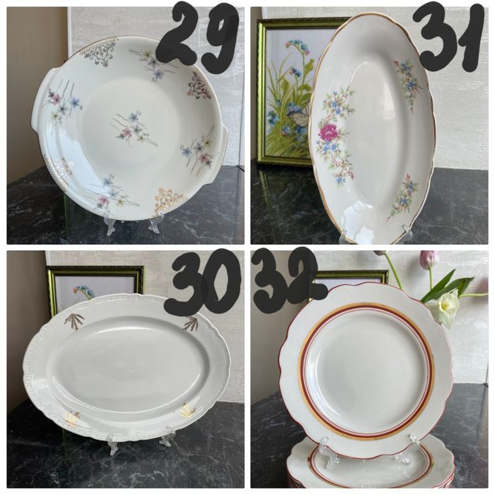 Тарелки блюда Япония Tono China Kahla SEP ГДР Freiberger