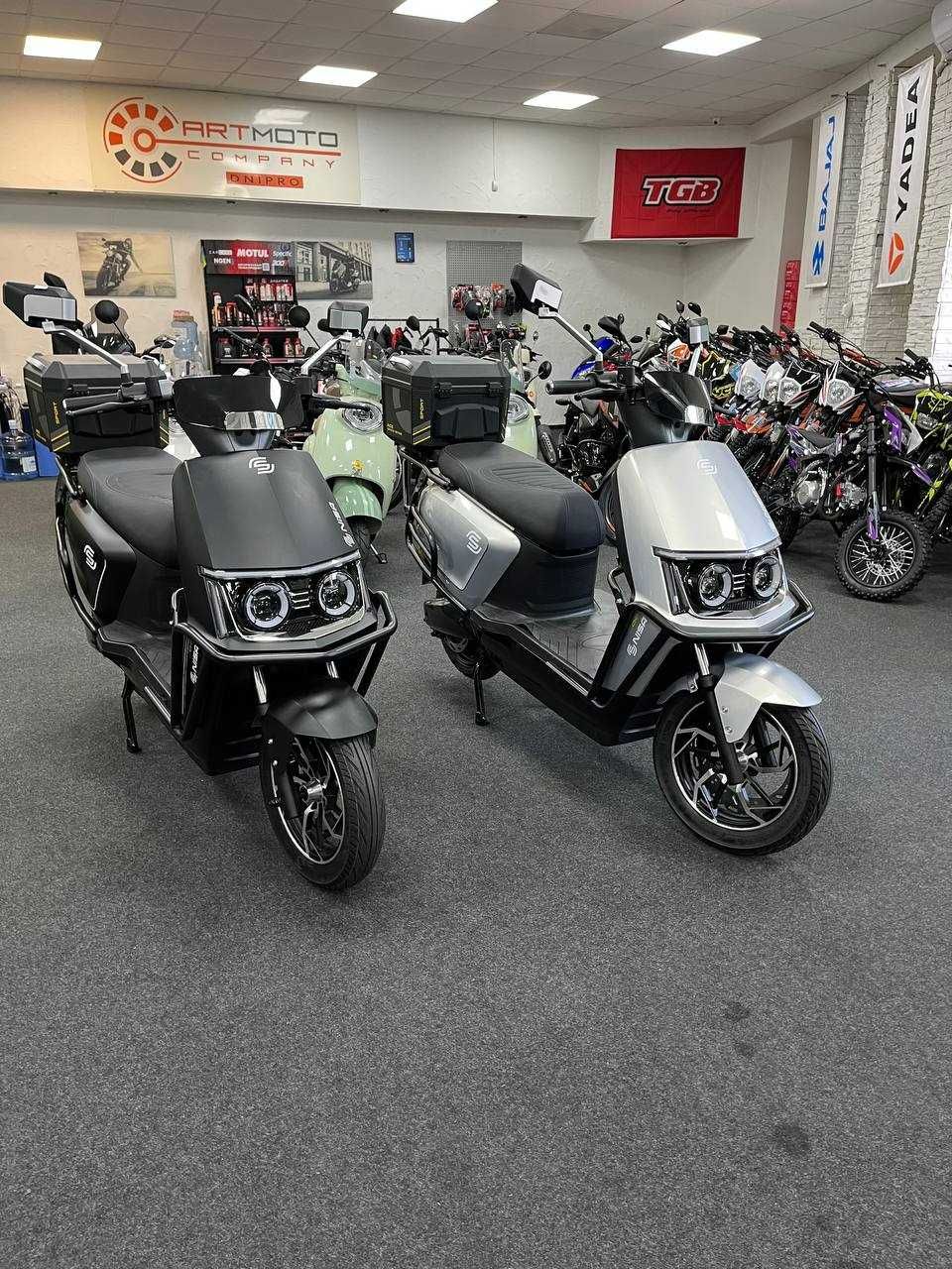 Электроскутер NISA K6 PRO Запас 110км, 2квт