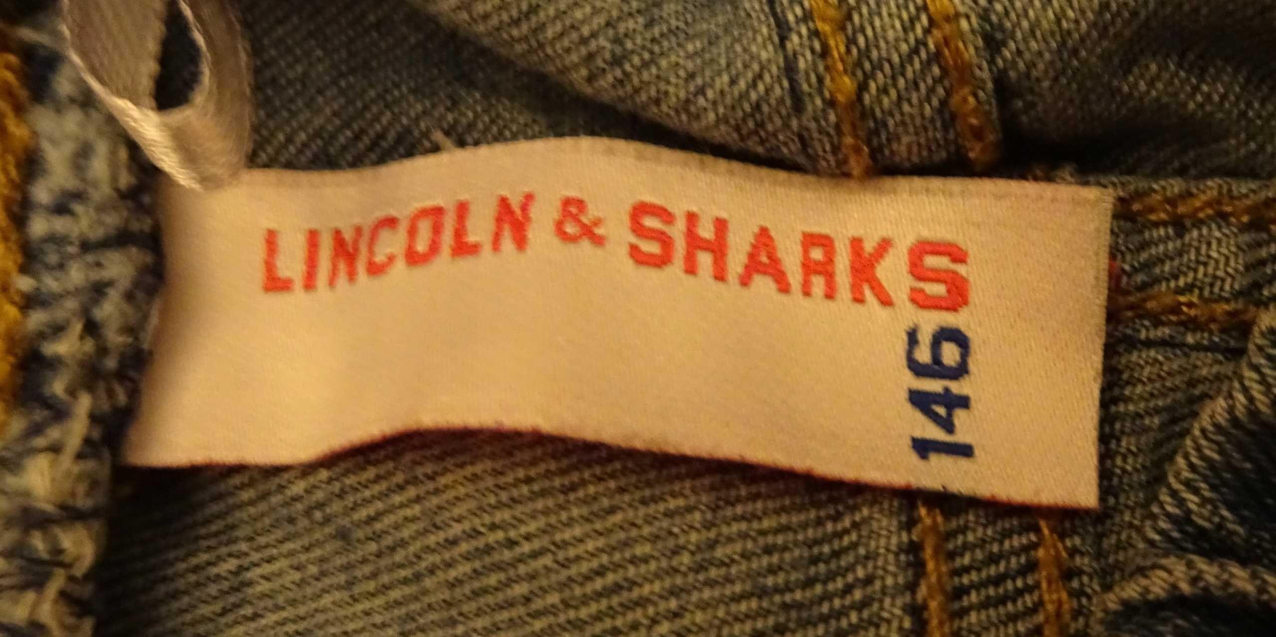 Lincoln&Sharks jeansy dziewczęce rozm. 146