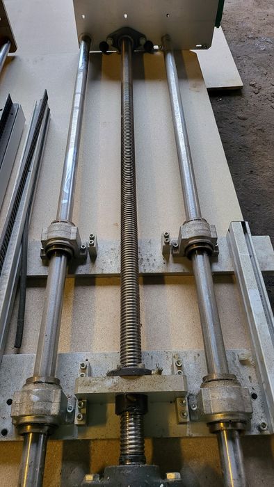 Śruba kulowa napęd/prowadzenie/łożyska 100cm/fi 31mm komplet OKAZJA