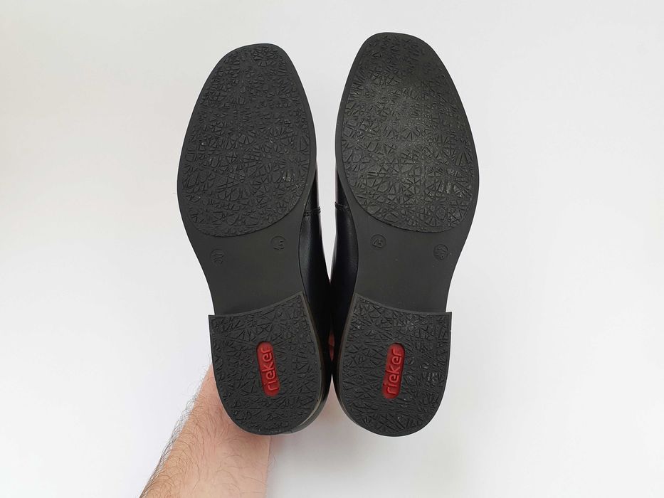 Чорні туфлі Rieker Made in Germany 45 46 29.5 см