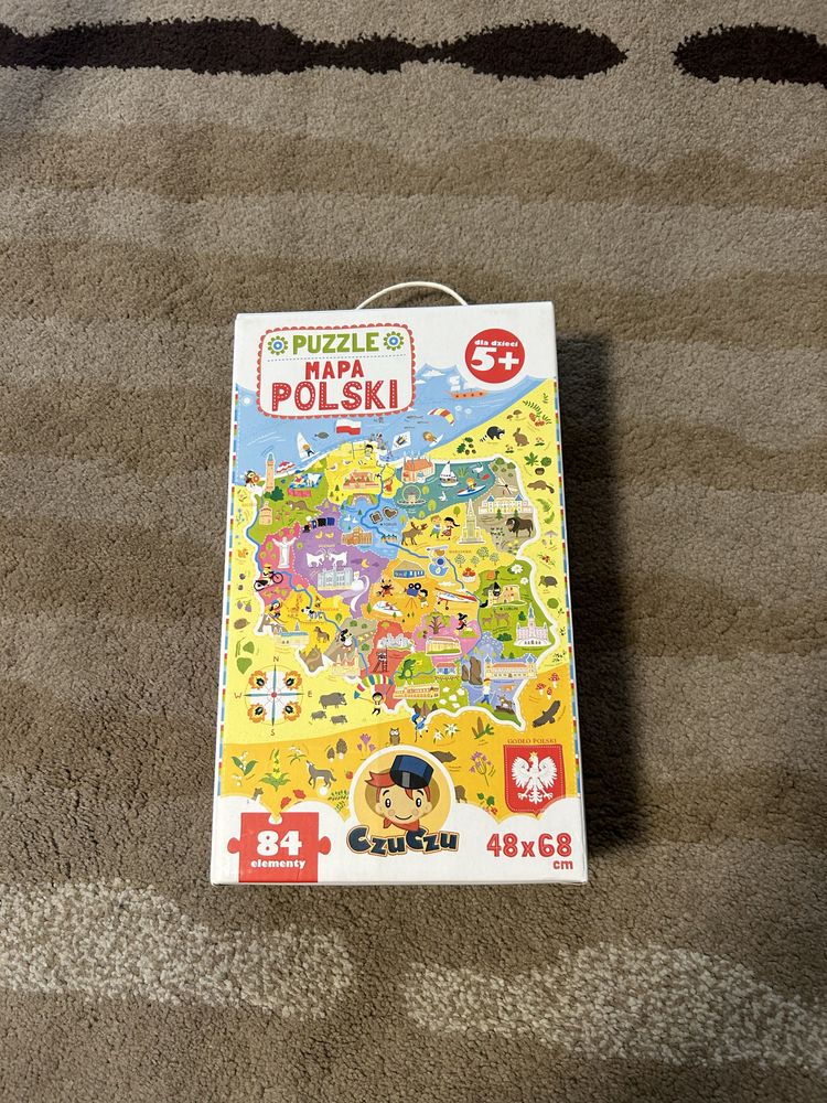 Puzzle Czuczu mapa Polski