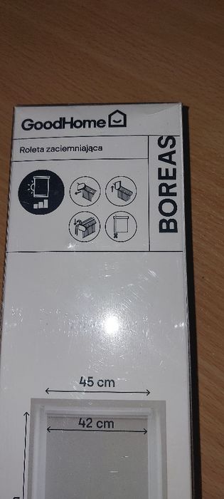 Rolety zaciemniające GoodHome - Nowe.