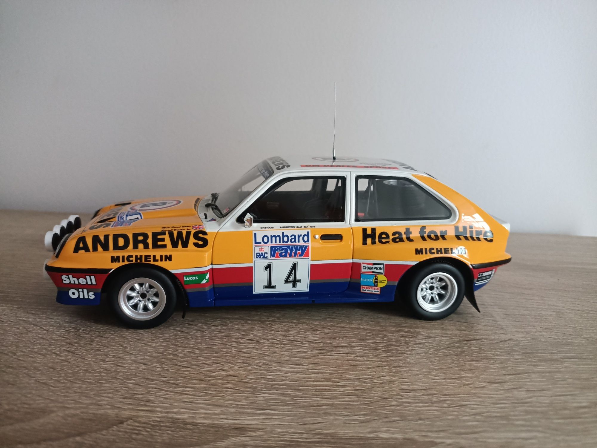Vauxhall chevette gr.B rally otto 1.18