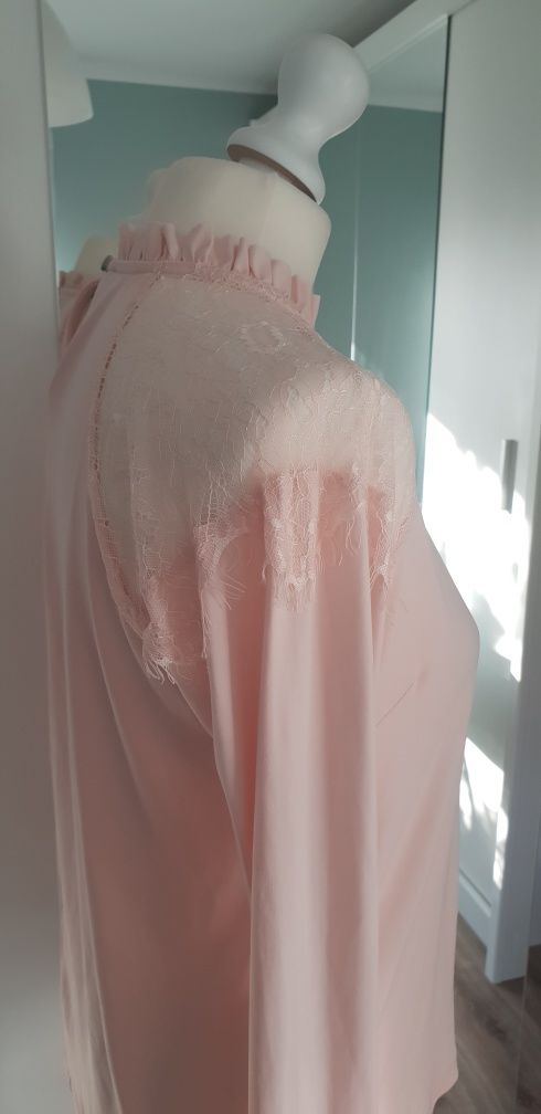 Bluzka nowa kolor puderek XS