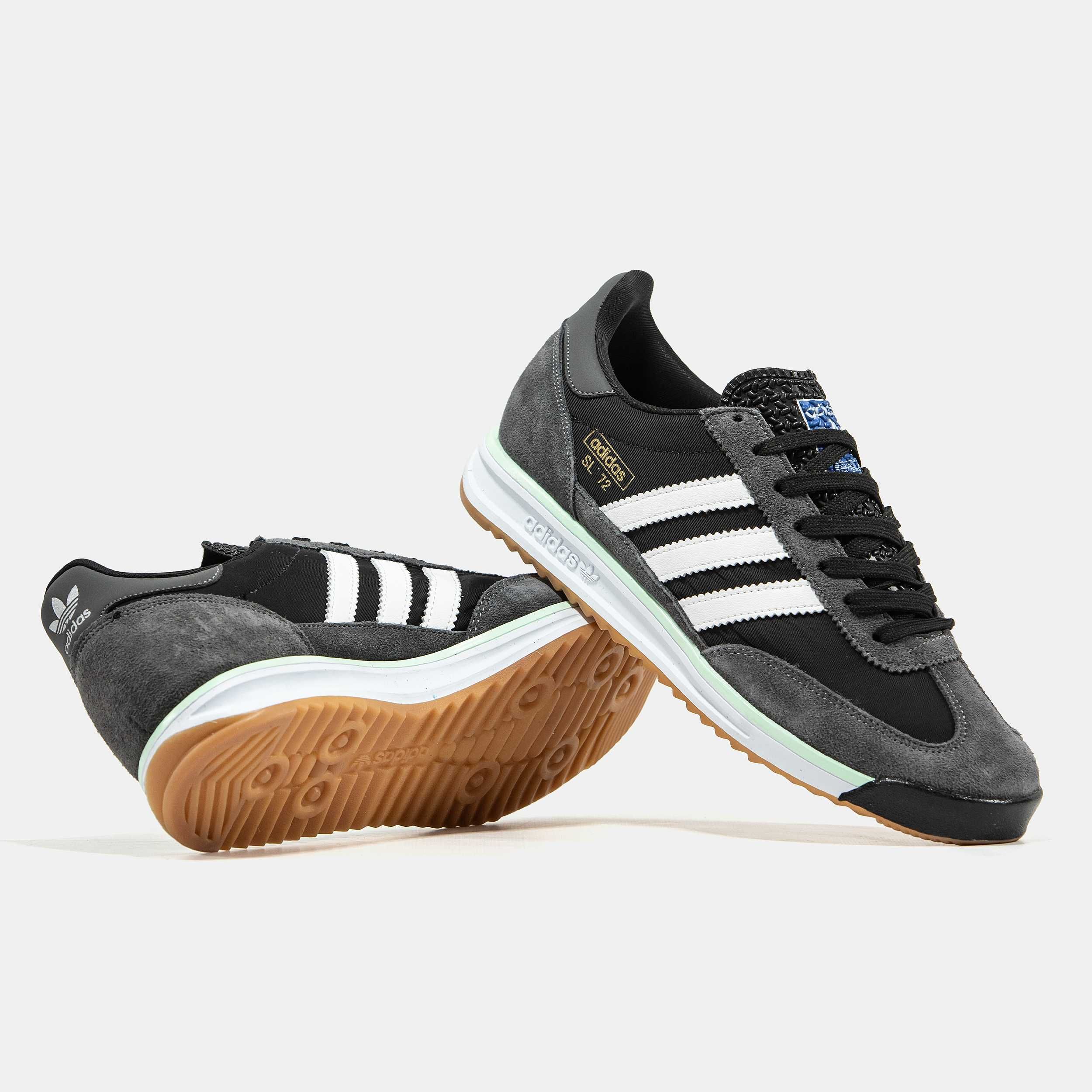 Мужские кроссовки Adidas SL '72 Grey Premium. 40-45