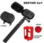 zestaw DJI Osmo Action 3 – FUTERAŁ + OSŁONA + KAPSEL