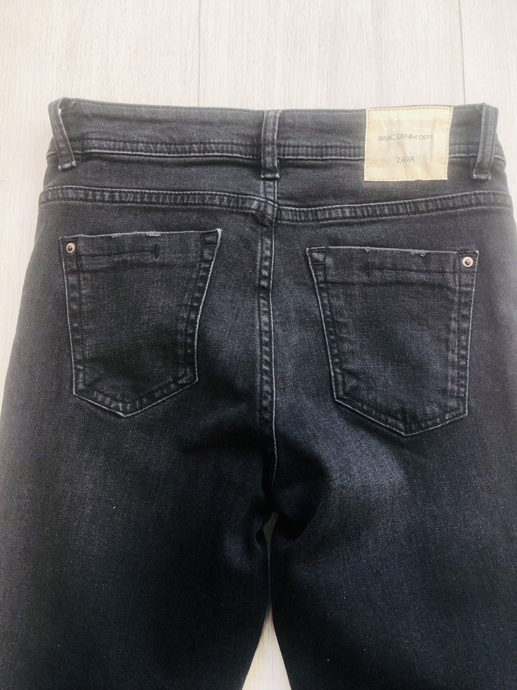 Чорні Джинси зара Zara 34 ХС XS Абсолютно нові, з етикеткою
