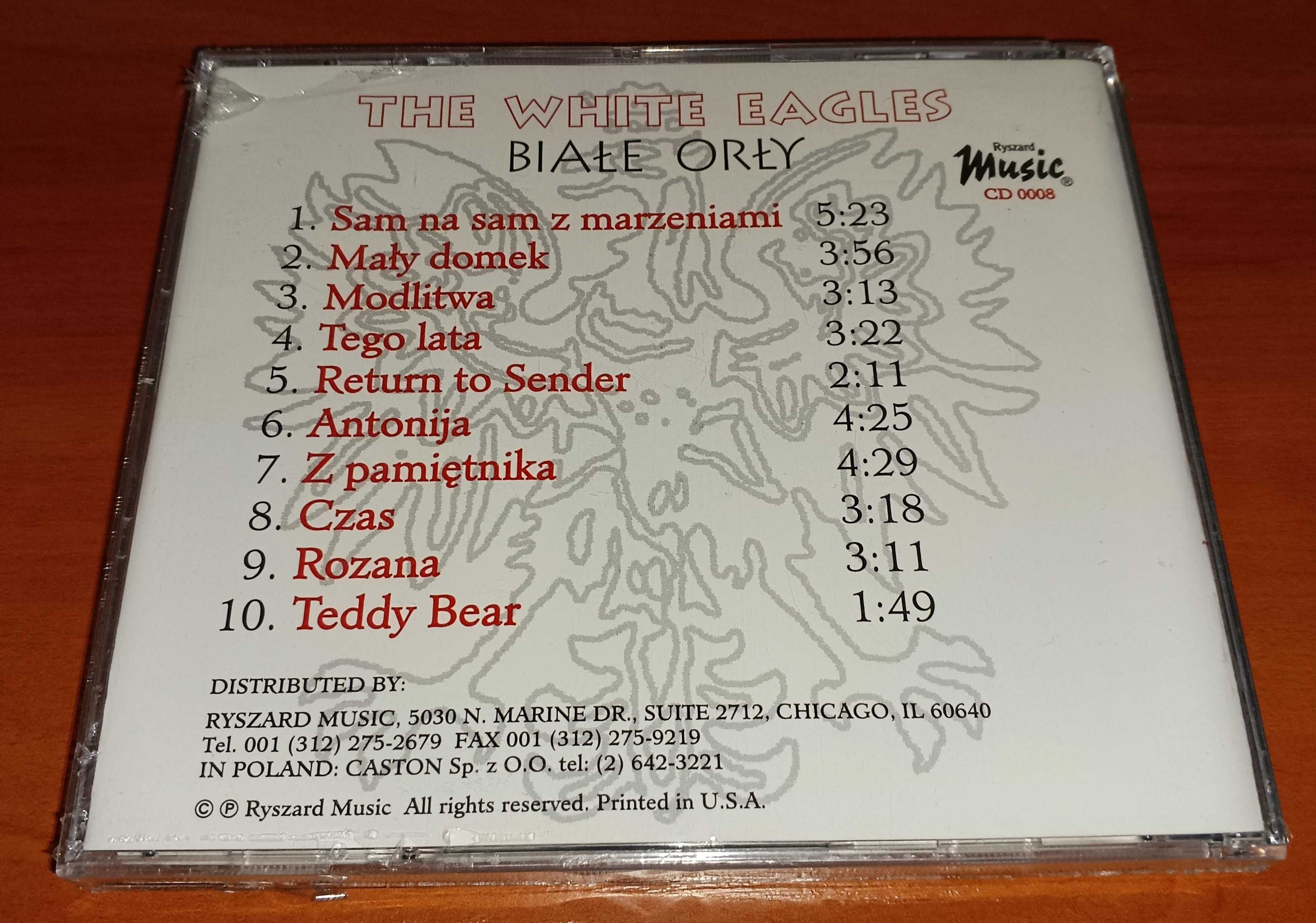 CD The White Eagles / Białe Orły - Z pamiętnika