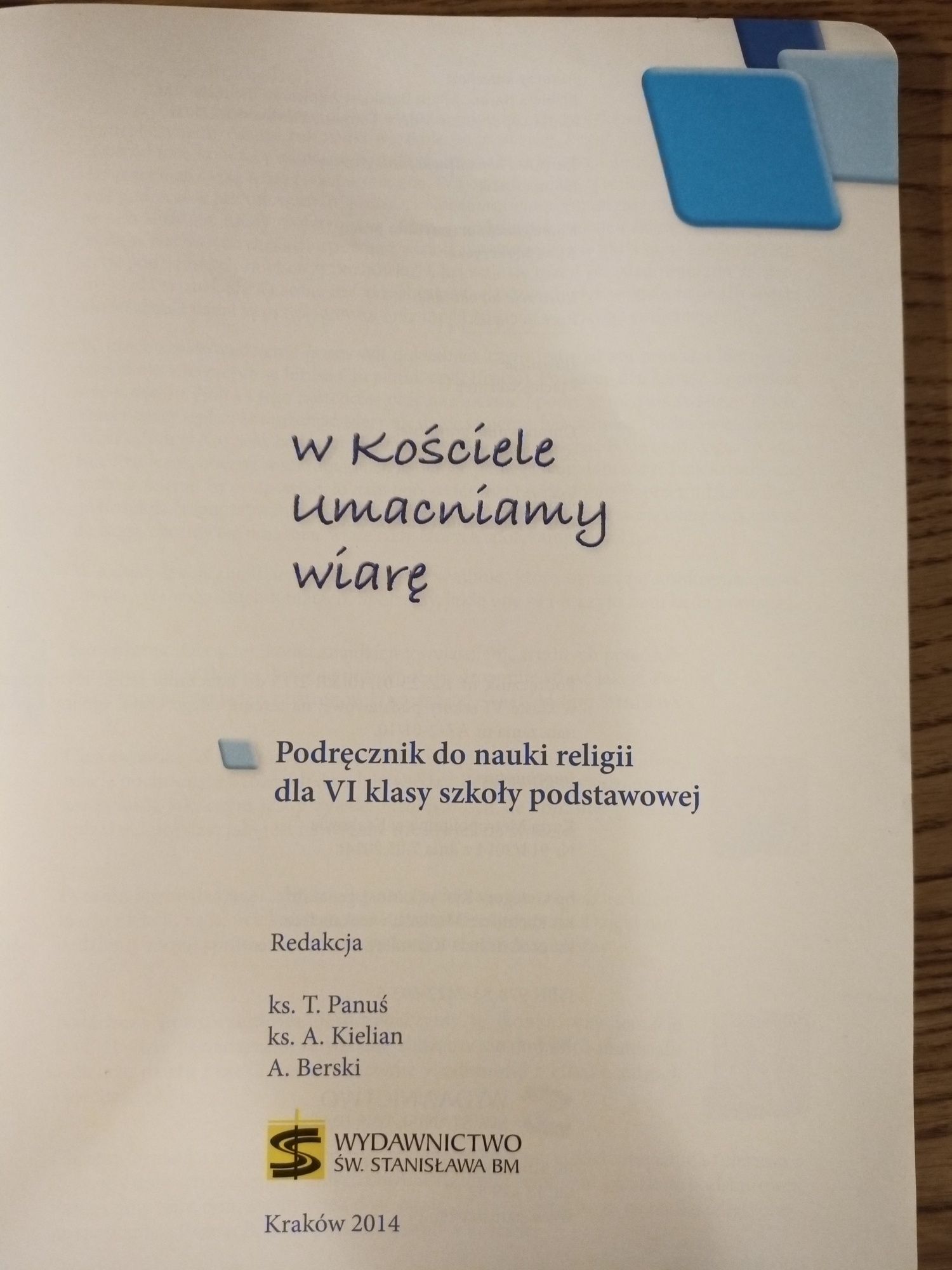 Podręcznik do religii klasa 6