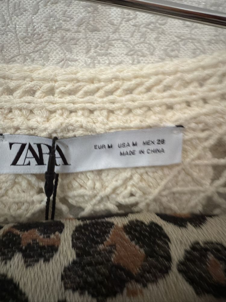 Кардиган, кофта Zara кроше