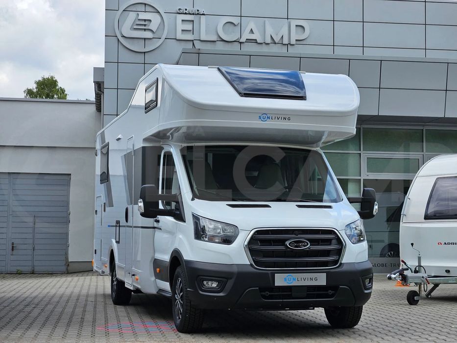 Sun living by Adria A 75SL  Alkowa 5 osób Zimowy Truma Combi 6D Automat Od ręki
