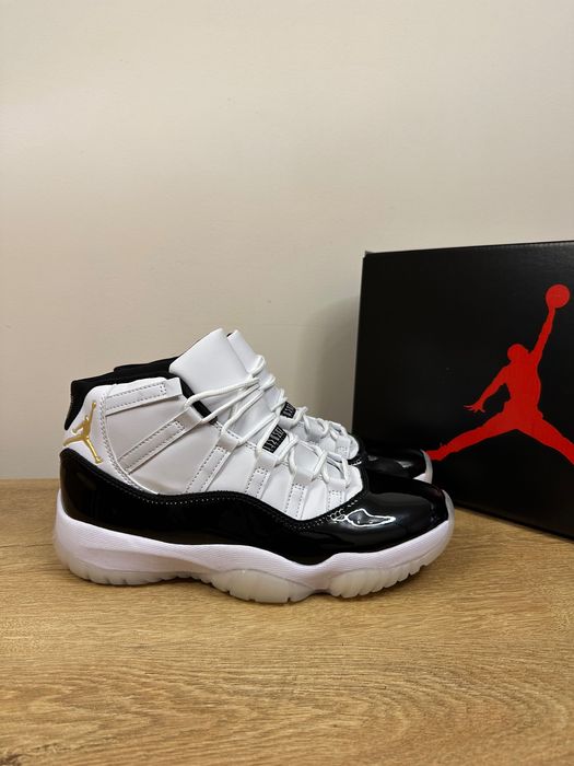Чоловічі кросівки Air Jordan 11 Retro white black джордан 11 кроссовки