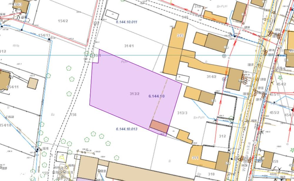 Działka budowlana/ Rogów Sobócki/ media