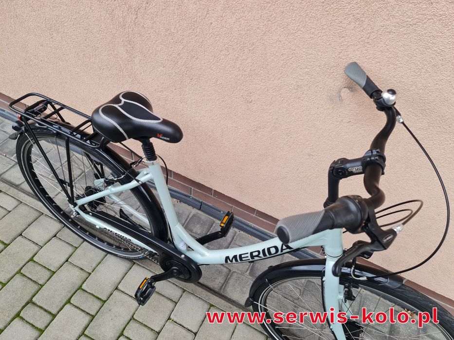 Rower damski miejski damka MERIDA koła 28 SHIMANO NEXUS aluminium nowy
