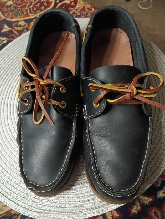 топсайдеры мокасины натур кожа BOCAGE 43р-43.5= 28см ФРАНЦИЯ
