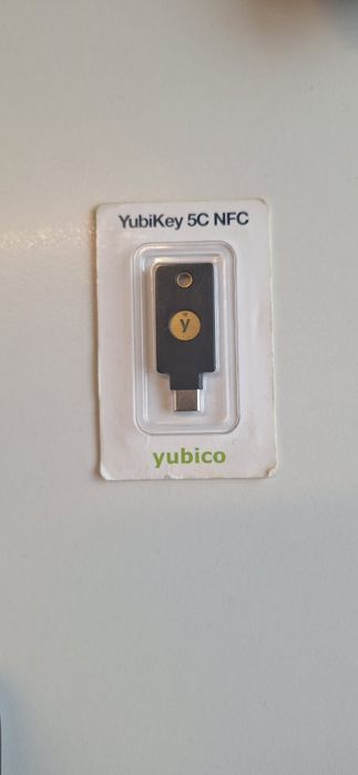 Yubikey 5C NFC + USBC Fido2