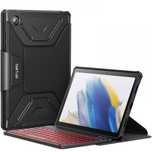 Etui Z Klawiaturą Infiland Keyboard Do Galaxy Tab A8 10.5 Black