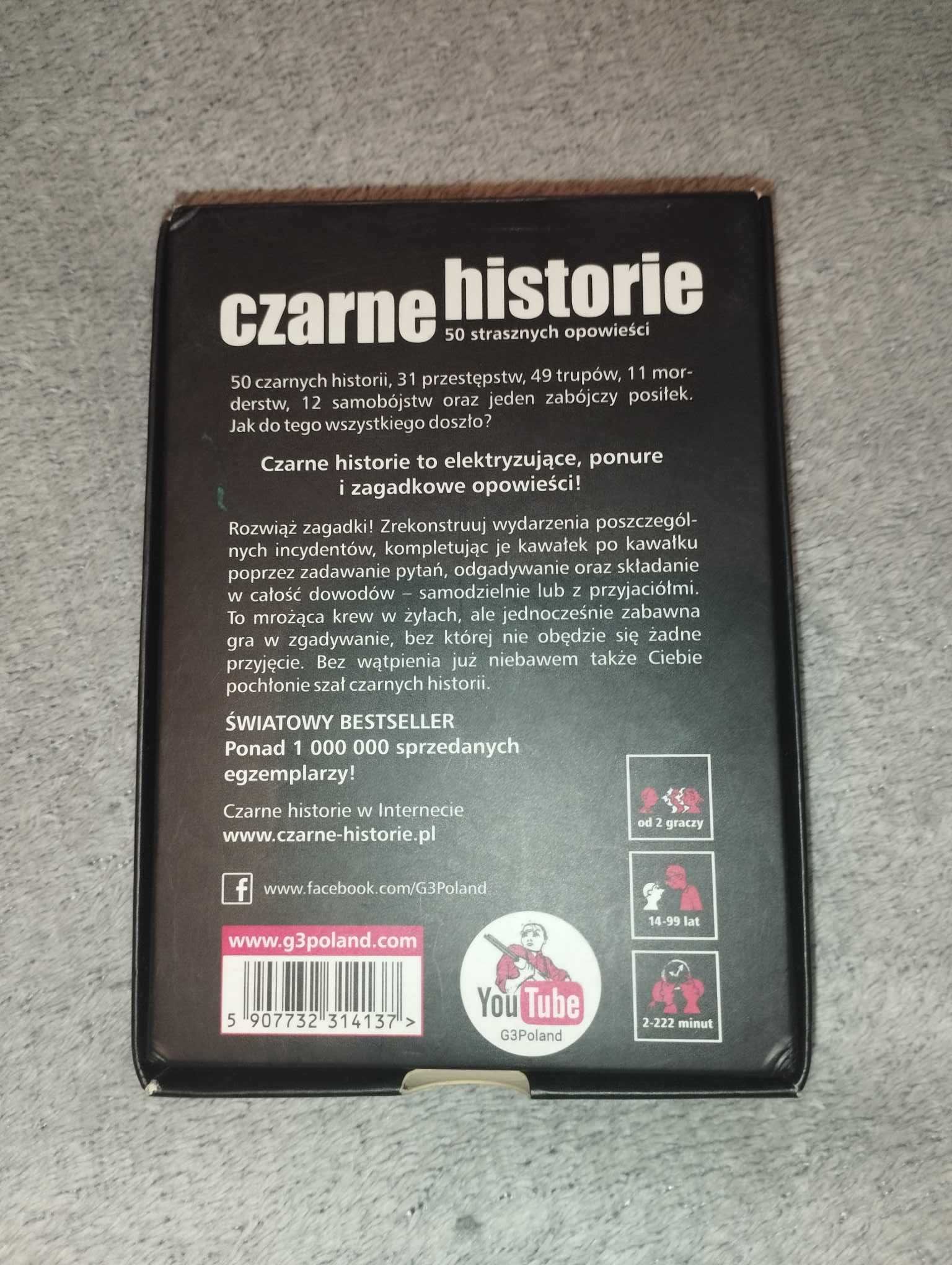 Czarne historie gra karciana