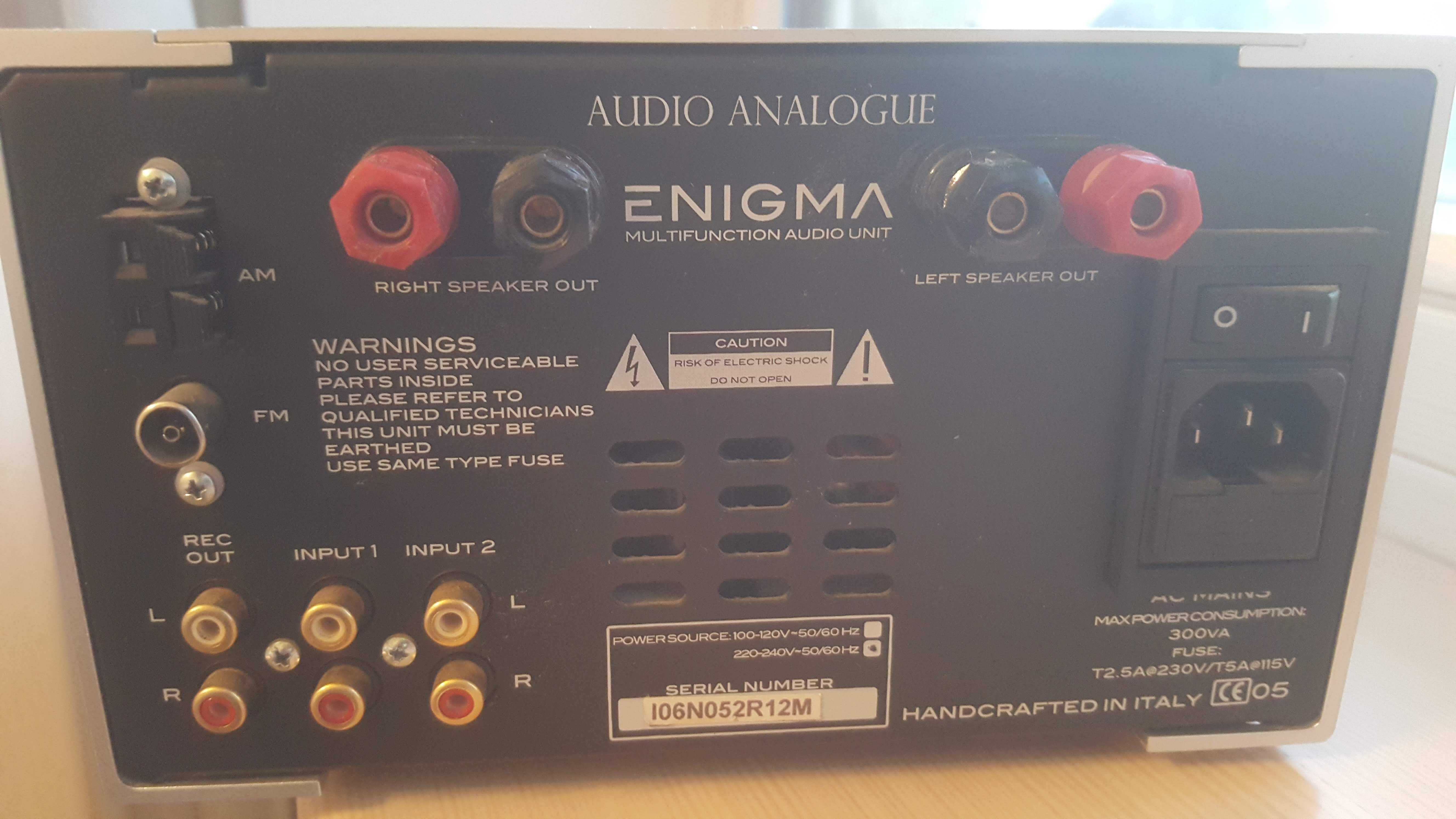 Sprzedam Audio Analoque Enigma: cd-player/wzmacniacz/tuner