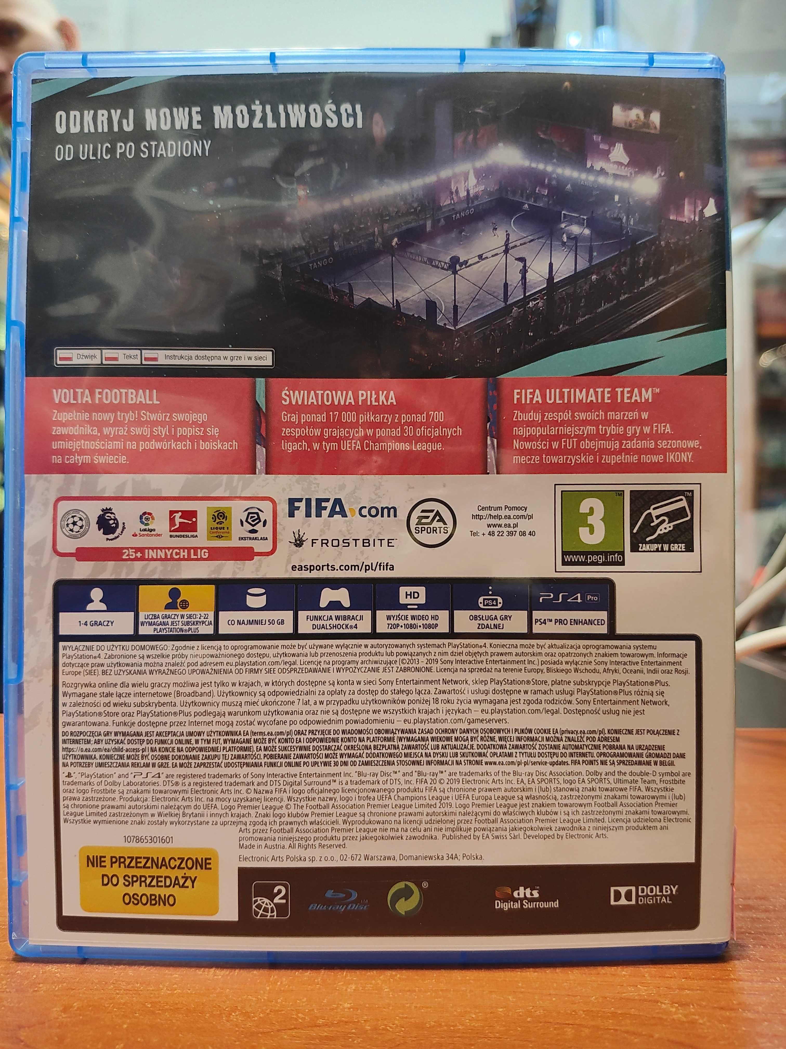 FIFA 20 PS4 PS5 PL Sklep Wysyłka Wymiana