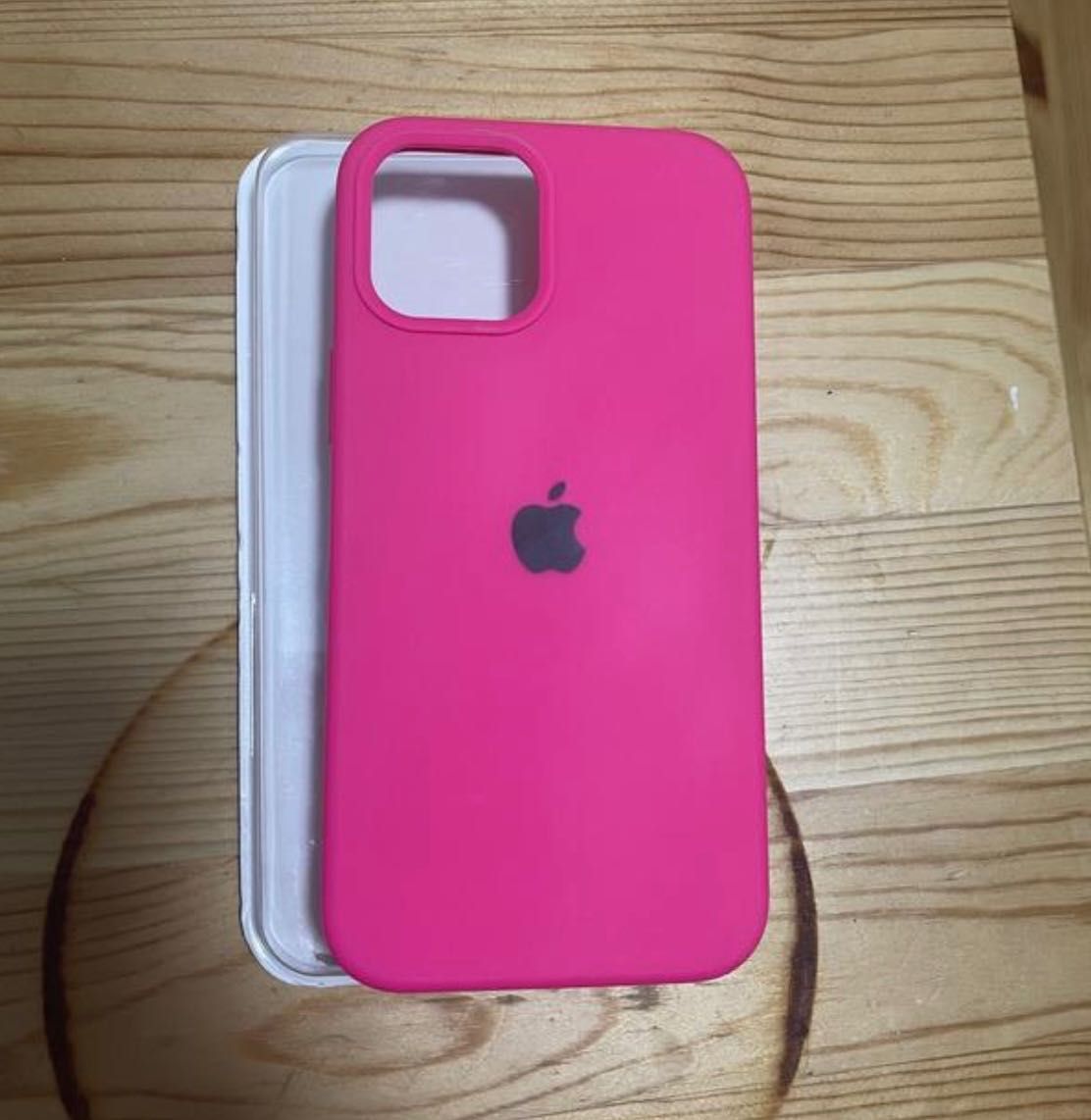 Чохол iphone 12 pro max рожевий