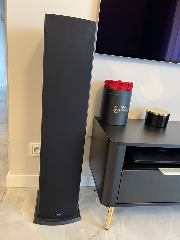 Kolumny Polk T50 i amplituner Onkyo TX-8220