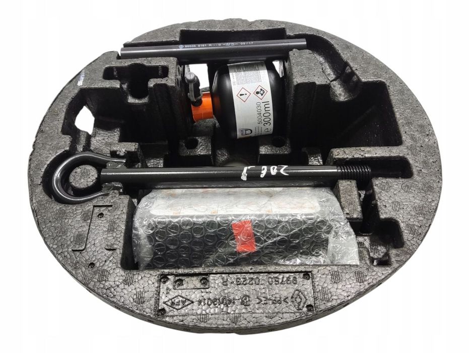 ZESTAW NAPRAWCZY KOMPRESOR STYROPIAN UCHO RENAULT ZOE I 2013-19 997500223R