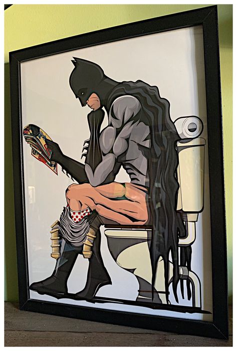 Quadro Catwoman/Superman WC