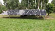 Instalacja fotowoltaiczna 10 kWp na gruncie z montażem